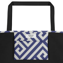 Load image into Gallery viewer, GREEK KEYS Large Tote Bag