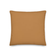 Load image into Gallery viewer, Modern Cognac Geometric Print Pillow