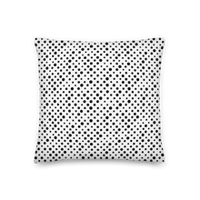 Load image into Gallery viewer, Code Black And White Modern Pillow