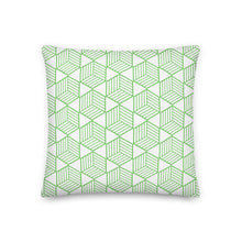 Load image into Gallery viewer, Mod Geo Green Pillow