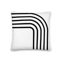 Load image into Gallery viewer, MODERN BLACK Premium Pillow