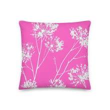 Load image into Gallery viewer, COASTAL High Pink Floral Pillow
