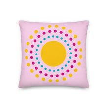 Load image into Gallery viewer, Radiant Sun Pink Pillow