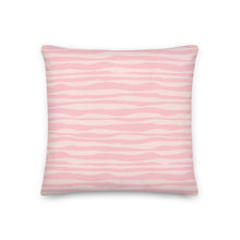 Load image into Gallery viewer, Paris Pink Geo Waves Pillow