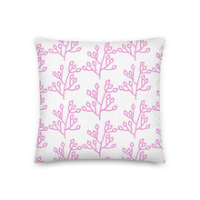 Load image into Gallery viewer, Festive Coral Pillow