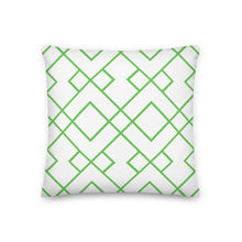 Load image into Gallery viewer, Mod Geo Green Pillow