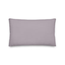 Load image into Gallery viewer, Modern Gray Geometric Print Pillow