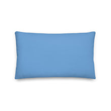 Load image into Gallery viewer, Ocean Blue Geo Waves Pillow