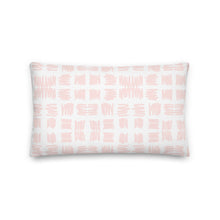 Load image into Gallery viewer, Love Letters Pink Print Pillow