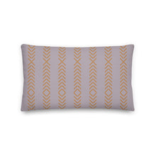 Load image into Gallery viewer, De Lis Grey Pillow