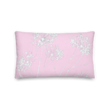 Load image into Gallery viewer, COASTAL Pink Floral Pillow