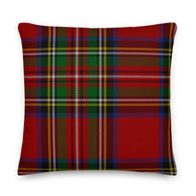 Load image into Gallery viewer, Red Tartan Pillow
