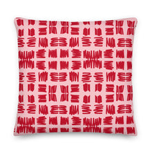 Load image into Gallery viewer, Love Letters Red Print Pillow