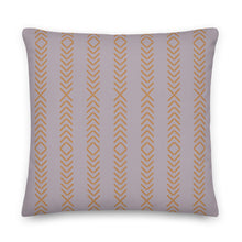 Load image into Gallery viewer, De Lis Grey Pillow