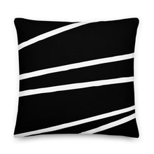 Load image into Gallery viewer, MODERN BLACK Premium Pillow