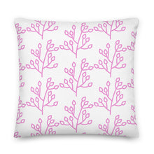 Load image into Gallery viewer, Festive Coral Pillow
