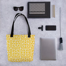 Load image into Gallery viewer, GREEK KEYS Tote bag