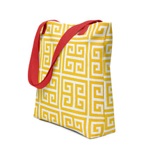 Load image into Gallery viewer, GREEK KEYS Tote bag