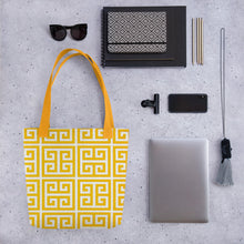 Load image into Gallery viewer, GREEK KEYS Tote bag
