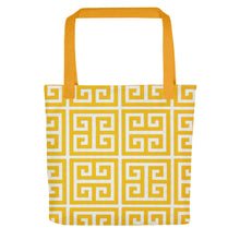 Load image into Gallery viewer, GREEK KEYS Tote bag