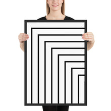 Load image into Gallery viewer, MODERN LINEAR Framed Art
