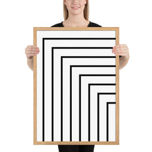 Load image into Gallery viewer, MODERN LINEAR Framed Art