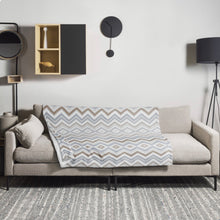 Load image into Gallery viewer, MODERN CHEVRON Throw Blanket