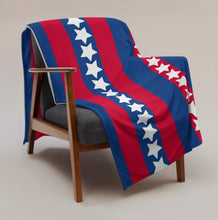 Load image into Gallery viewer, STARS AND STRIPES Throw Blanket