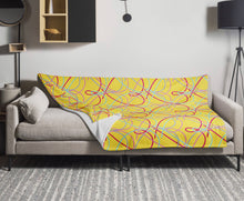 Load image into Gallery viewer, ART HEARTS Throw Blanket