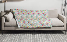 Load image into Gallery viewer, FLOWER GARDEN Throw Blanket
