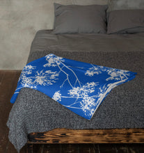 Load image into Gallery viewer, COASTAL Royal Blue Throw Blanket