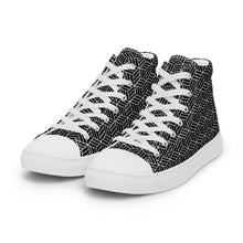 Load image into Gallery viewer, MODERN Men’s high top canvas shoes