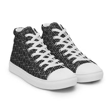 Load image into Gallery viewer, MODERN Men’s high top canvas shoes