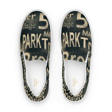 Load image into Gallery viewer, PARK Men’s slip-on canvas shoes