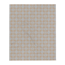 Load image into Gallery viewer, ROYAL GOLD AND GRAY Throw Blanket