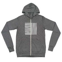 Load image into Gallery viewer, BARS & STRIPES Unisex zip hoodie