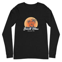 Load image into Gallery viewer, BEACH TIME Unisex Long Sleeve Tee