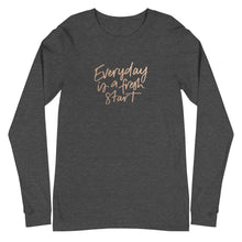 Load image into Gallery viewer, FRESH START Unisex Long Sleeve Tee