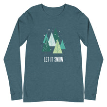 Load image into Gallery viewer, LET IT SNOW Unisex Long Sleeve Tee