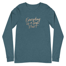 Load image into Gallery viewer, FRESH START Unisex Long Sleeve Tee
