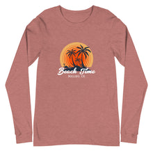 Load image into Gallery viewer, BEACH TIME Unisex Long Sleeve Tee