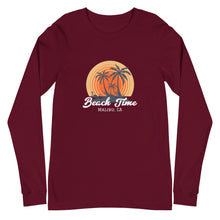 Load image into Gallery viewer, BEACH TIME Unisex Long Sleeve Tee
