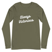 Load image into Gallery viewer, ALWAYS VICTORIOUS Unisex Long Sleeve Tee