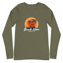 Load image into Gallery viewer, BEACH TIME Unisex Long Sleeve Tee