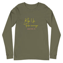 Load image into Gallery viewer, RISE UP Unisex Long Sleeve Tee