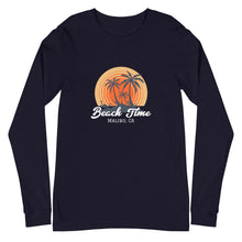 Load image into Gallery viewer, BEACH TIME Unisex Long Sleeve Tee