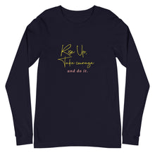 Load image into Gallery viewer, RISE UP Unisex Long Sleeve Tee