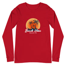 Load image into Gallery viewer, BEACH TIME Unisex Long Sleeve Tee
