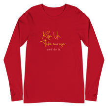 Load image into Gallery viewer, RISE UP Unisex Long Sleeve Tee
