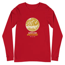 Load image into Gallery viewer, LET’S GO OUTSIDE Unisex Long Sleeve Tee